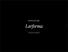 Tablet Screenshot of larforma.com